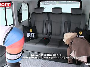 LETSDOEIT - Czech mega-bitch Tricked and boinked By taxi Driver