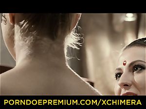 xCHIMERA mischievous rectal fuck-a-thon with red-hot female dom virgin kiss